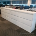 Steelcase White 3 Drawer Lateral File Cabinet, Locking